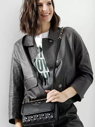 TORY BURCH | Borsa in pelle - Borsa a tracolla FLEMING Small | schwarz